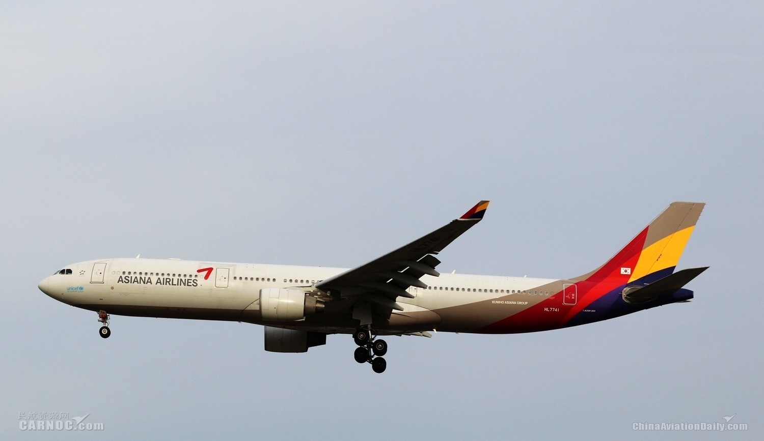 韩亚航空旧金山航线被罚停飞45天
